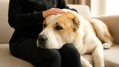 愛犬があなたの膝に前足や頭を乗せる理由――その仕草は一体何を意味しているのか？
