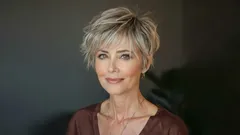 若々しく見せるヘアカット:50代以上の女性に最適